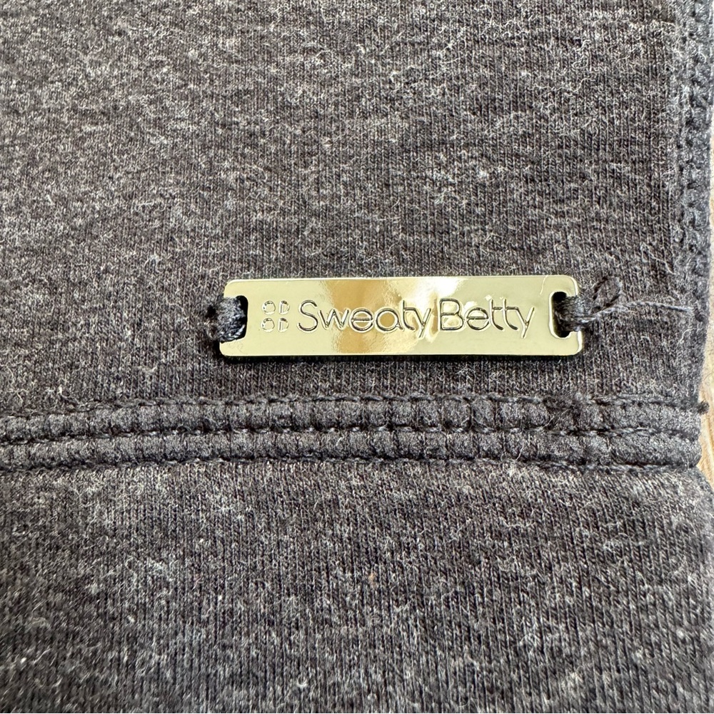Sweaty Betty | Luxe Long Sleeve Boxy Crop Top Sweater women’s Size XS Oversized - Picture 6 of 7